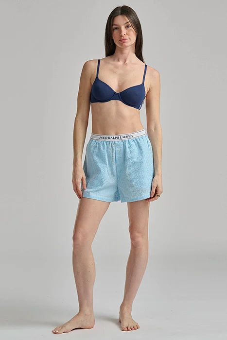 Cotton Seersucker Boxer - Image 3