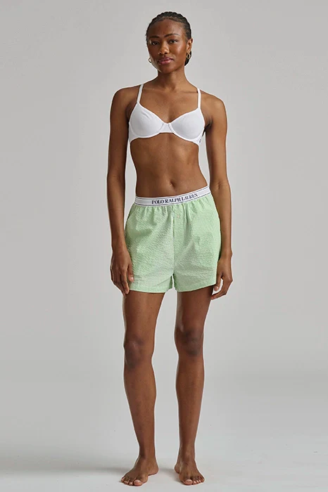 Cotton Seersucker Boxer - Image 4