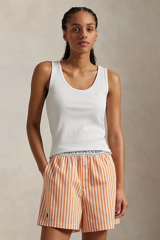 Striped Cotton Boxer - Image 3