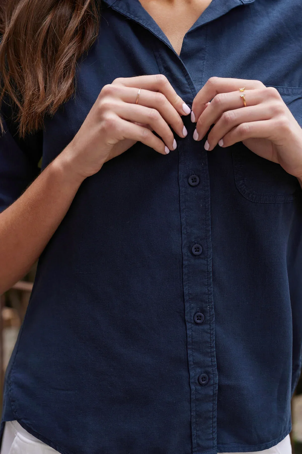 Shirt Tail Button Down - Image 3