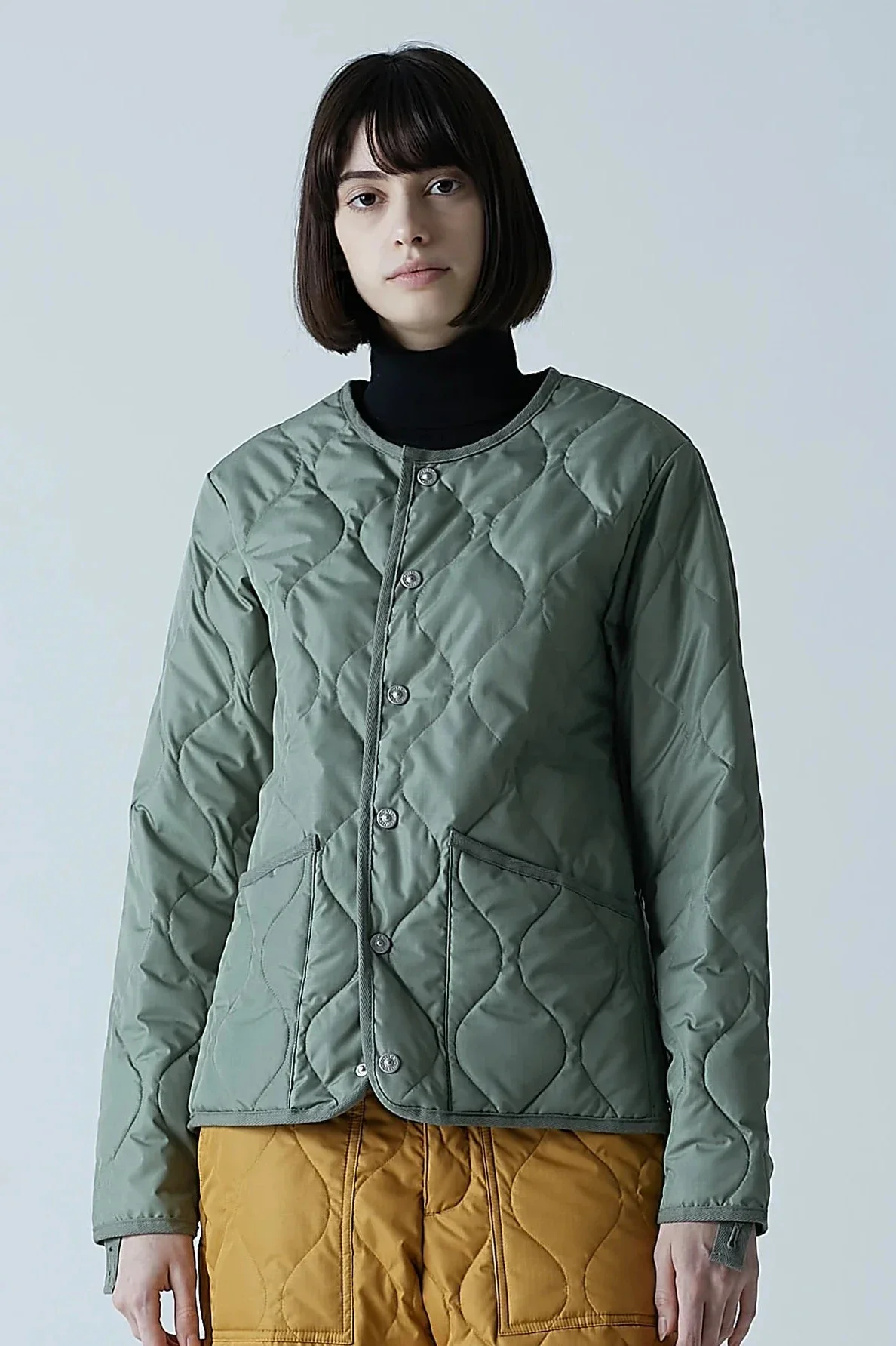 Military Crew Down Jacket - Image 4