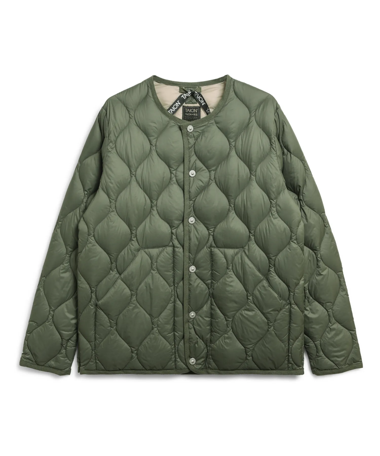 Military Crew Down Jacket