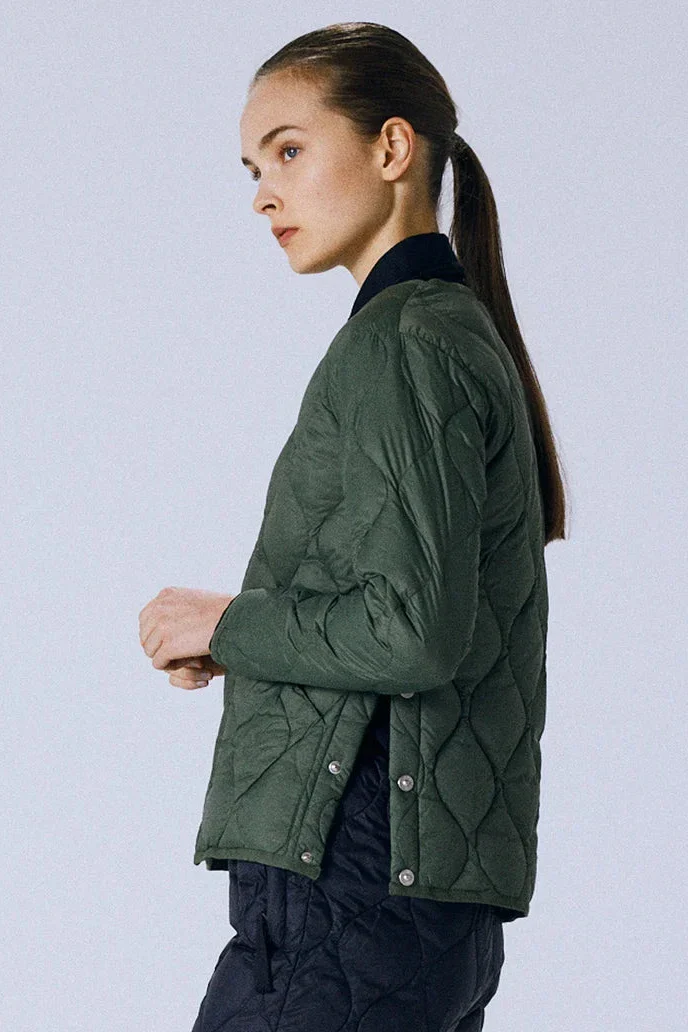 Military Crew Down Jacket - Image 3