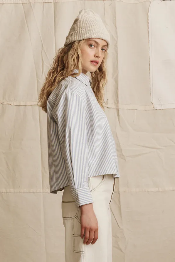 The Cropped Oxford Shirt - Image 2