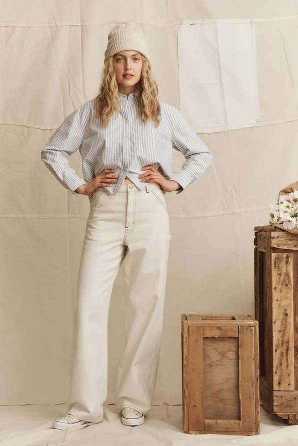 The Cropped Oxford Shirt - Image 4