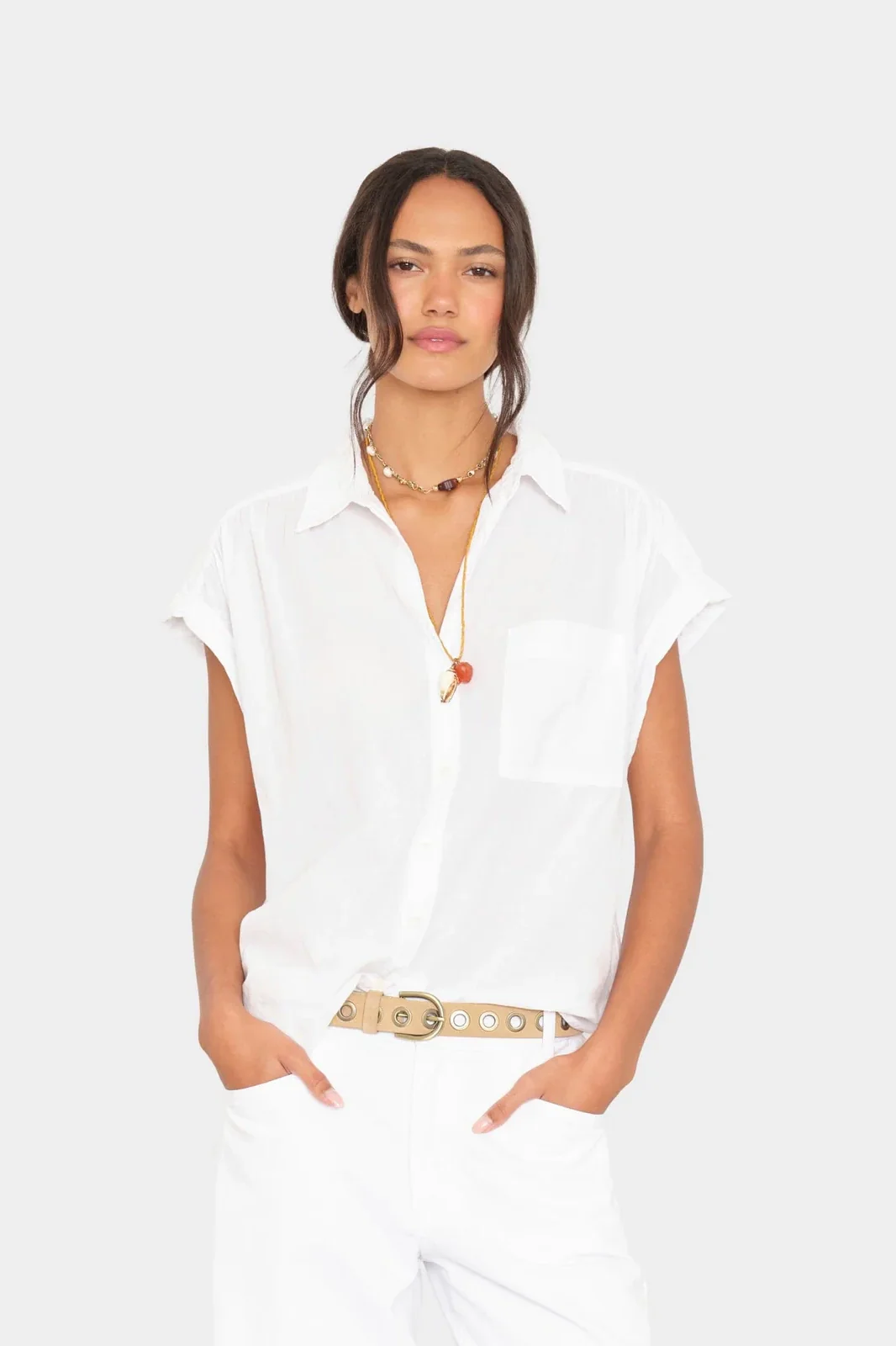 White Lexi Shirt