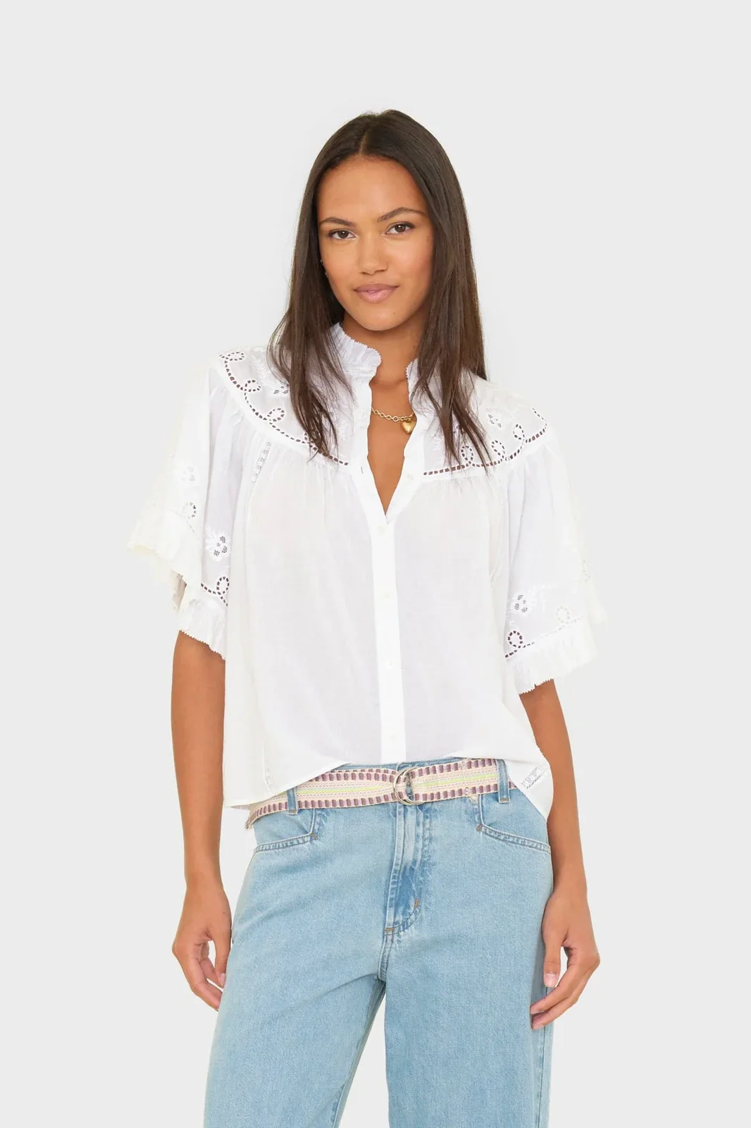 White Mae Shirt