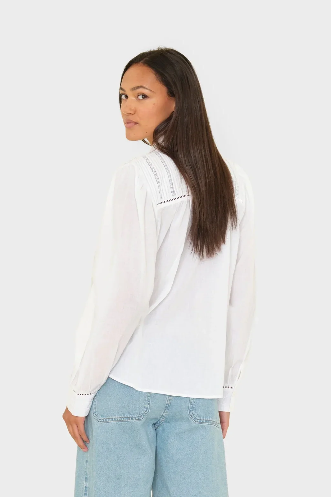 White Viviana Shirt - Image 2